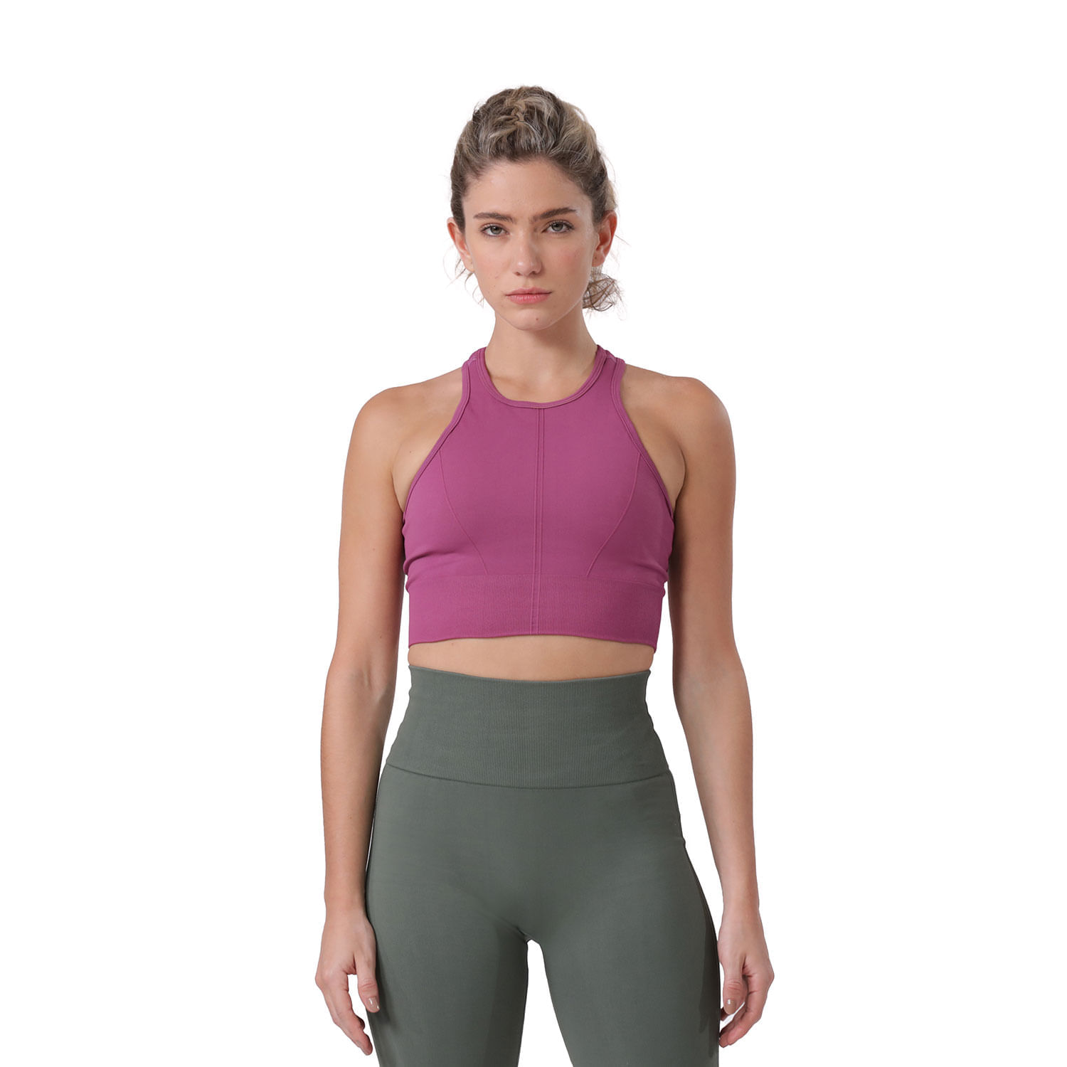Top tipo bra para mujer
