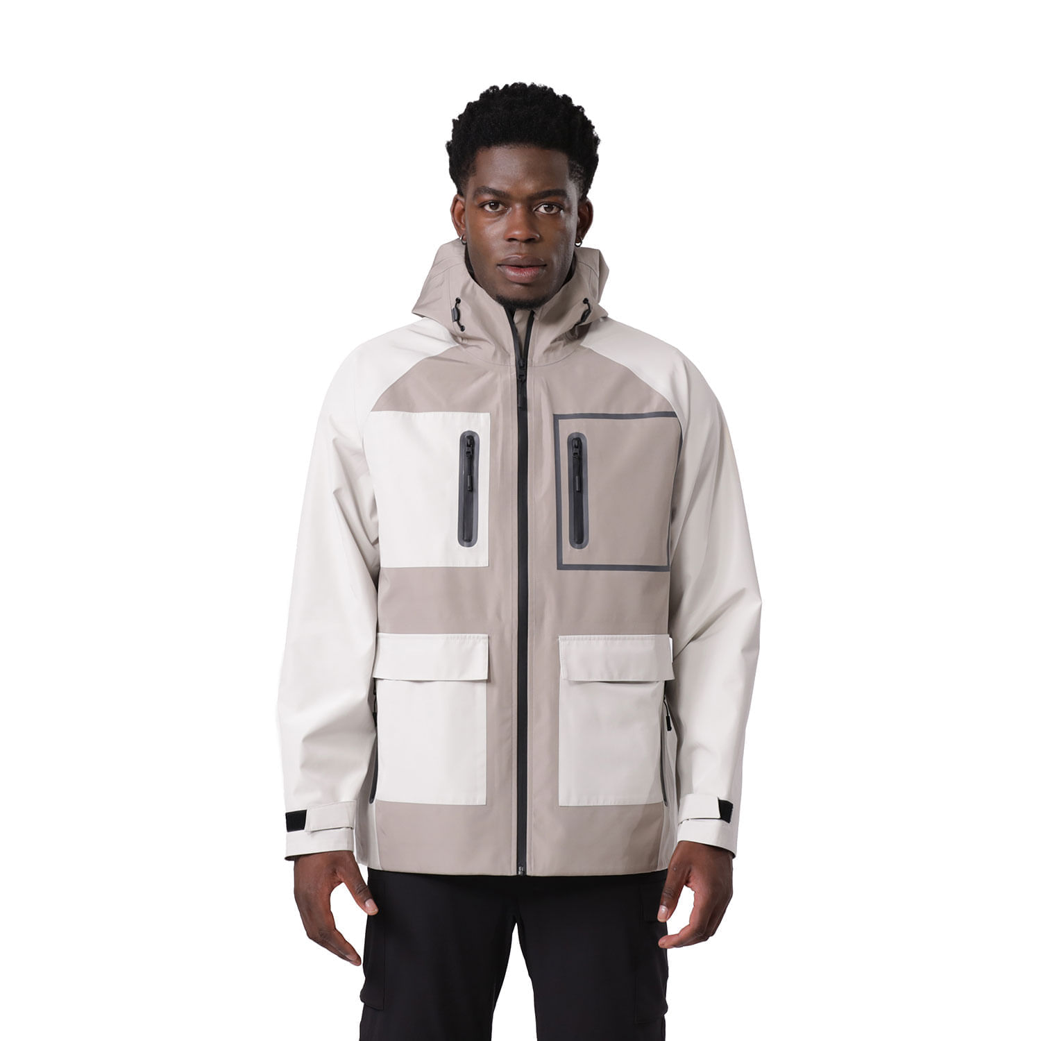 Chaqueta impermeable para hombre