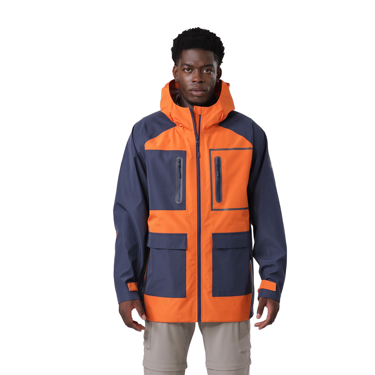 Chaqueta impermeable para hombre