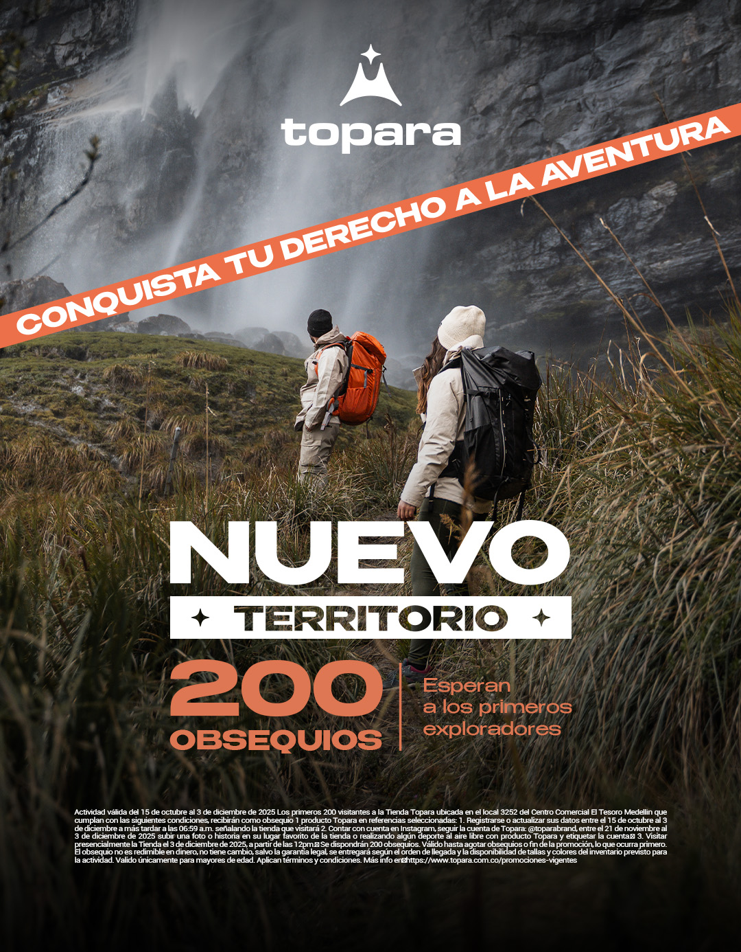 Apertura tienda Topara El Tesoro Medellín - 200 Obsequios Topara